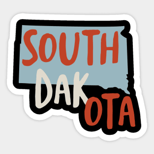 State of South Dakota Sticker